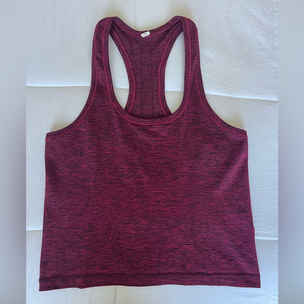 Lululemon Swiftly Tech Racerback Tank Top Race Length Size 6